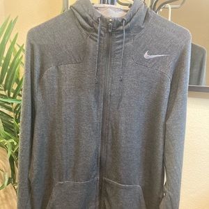 Nike zip up Dri fit sweater